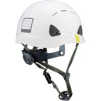 Fibre Metal Climbing Style Safety Helmet, Meets CSA Type 2, Ratchet Suspension, Vented Quali-T-Solutions