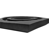 Base de canaliseur en caoutchouc, 15 lb Quali-T-Solutions