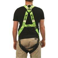 FBH-10000L Contractor Series Safety Harness, CSA Certified, Class AL, 400 lbs. Cap. Quali-T-Solutions