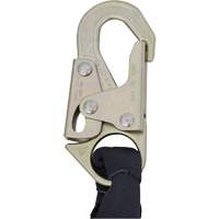 SA-5200-2.5 Shock Absorbing Lanyard, 2.5', Snap Hook Center, Snap Hook Leg Ends, Polyester Quali-T-Solutions