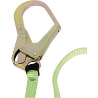 SA-54022-4 Shock Absorbing Lanyard, 4', Form Hook Center, Snap Hook Leg Ends, Polyester Quali-T-Solutions
