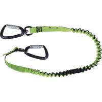 TT-9903 Slim Line Tool Lanyard, Bungee, Dual Carabiner Quali-T-Solutions