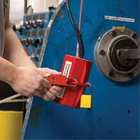 Velocity Plus Safety Lockout Padlock, Orange, Keyed Alike, Aluminum, 1-1/2" Width Quali-T-Solutions