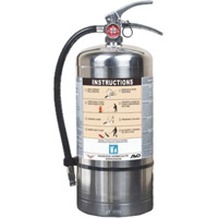 Extincteur pour la protection contre l'incendie de pile Lithium-ion, AVD, Capacit&eacute; 6 L Quali-T-Solutions
