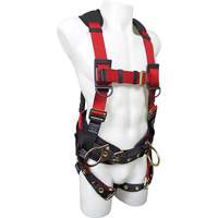 Contractor Safety Harness, CSA Certified, Class AP, Large, 352 lbs. Cap. Quali-T-Solutions