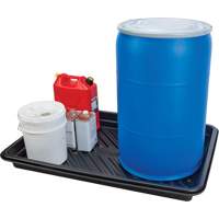 Plateau pour les d&eacute;versements, 30" lo x 48" la x 4,5" h, Cap. de d&eacute;versement 30 gal. US Quali-T-Solutions