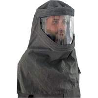 CoreMAX FR Chemical Splash Hood, Grey Quali-T-Solutions