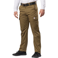 Big Flex Cargo Pants, Poly-Cotton/Spandex, Military Olive Green, Size 46, 30 Inseam Quali-T-Solutions