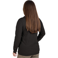GRIDIRON Long Sleeve Pocket T-Shirt, Women's, X-Small, Blue Quali-T-Solutions