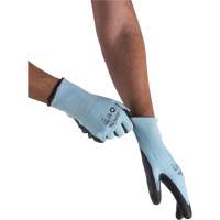 Gants &eacute;lastiques &eacute;cologiques r&eacute;sistants &agrave; la coupe, Taille 11, Calibre 13, Rev&ecirc;tement Polyur&eacute;thane, Enveloppe en PEHP/rPET, ASTM ANSI niveau A3 Quali-T-Solutions