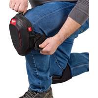High-Mobility Knee Pad, Hook and Loop Style, Plastic Caps, Foam Pads Quali-T-Solutions