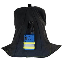 TCG Arc Flash Hood, Black, 40 cal/cm², ANSI Z87.1/ASTM F1506/ASTM F1959/ASTM F2178/Meets/Exceeds CSA Z462/NFPA 70E, 4 Arc Flash PPE Category Level Quali-T-Solutions