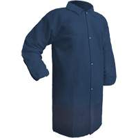 Care Lab Coat, Polypropylene, Medium, Blue Quali-T-Solutions