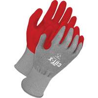 Cut-X&reg; Cut-Resistant Touchscreen Gloves, Size 6, 18 Gauge, Foam Nitrile Coated, HPPE Shell, ASTM ANSI Level A9 Quali-T-Solutions
