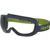 Lunettes &agrave; coque de s&eacute;curit&eacute; MX500, Lentille Transparent, Antibu&eacute;e/Anti-&eacute;gratignures, Ventilation Indirecte Quali-T-Solutions