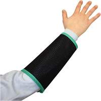 Kut Gard&reg; 2-Ply Cane Mesh Sleeve, Nylon, 9", ASTM ANSI Level A4, Black Quali-T-Solutions
