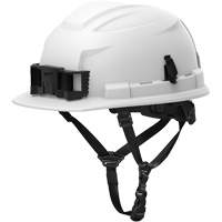 Casque de s&eacute;curit&eacute; BOLT &agrave; rebord avant, suspension &agrave; 4 points, Non ventil&eacute;, ANSI type II/CSA type 2 Quali-T-Solutions