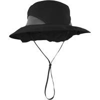 Chapeau de garde forestier 8934 Chill-Its avec prot&egrave;ge-nuque, petit/moyen, Noir Quali-T-Solutions