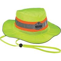 GloWear 8935 Ranger Sun Hat, Small/Medium, High Visibility Lime-Yellow, Polyester Quali-T-Solutions