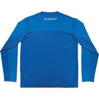Chill-Its 6689 Cooling Long Sleeve Sun Shirt with UV Protection, Blue, Small Quali-T-Solutions