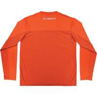 Chill-Its 6689 Cooling Long Sleeve Sun Shirt with UV Protection, Orange, Small Quali-T-Solutions