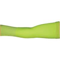 Max Cut Resistant Sleeves - Small, TenActiv, 12", ASTM ANSI Level A9, High Visibility Lime Quali-T-Solutions