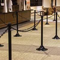 Chaîne de barri&egrave;re en plastique, Vert Quali-T-Solutions