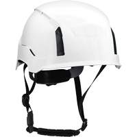 North&reg; RZRBack Industrial Climbing Helmet, Meets CSA Type 1, Ratchet Suspension, Non-Vented Quali-T-Solutions