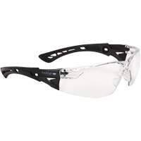 Lunettes de s&eacute;curit&eacute; Rush + Petit BSSI, Lentille Transparent, Antibu&eacute;e/Anti-&eacute;gratignures, ANSI Z87+ Quali-T-Solutions