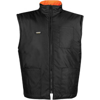 Manteau haute visibilit&eacute; 7-en-1, Polyester, Orange haute visibilit&eacute;, T-petit Quali-T-Solutions