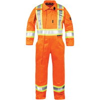 Combinaison ignifuge haute visibilit&eacute;, Taille Petit, Orange Quali-T-Solutions