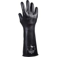 879 Acid-Resistant Gloves, Size Medium/8, 14" L, Butyl Rubber, 28-mil Quali-T-Solutions