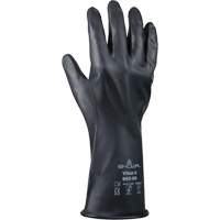 893 Chemical & Acid Resistant Gloves, Size Small/7, 12" L, Butyl Rubber/Viton&reg;, 12-mil Quali-T-Solutions