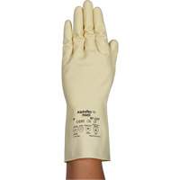 AlphaTec&reg; 87-137 Lightweight Natural Gloves, Size 7, 11.8" L, Rubber Latex, 16-mil Quali-T-Solutions
