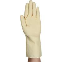 AlphaTec&reg; 87-137 Lightweight Natural Gloves, Size 7, 11.8" L, Rubber Latex, 16-mil Quali-T-Solutions