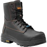 Metpro Flex Work Boots with Metguard, Leather, Size 4, Impermeable Quali-T-Solutions