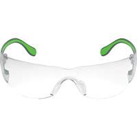 Adapt Lite Grey/Green Safety Glasses, Clear Lens, Anti-Fog/Anti-Scratch, ANSI Z87+/Meets/Exceeds CSA Z94.3 Quali-T-Solutions