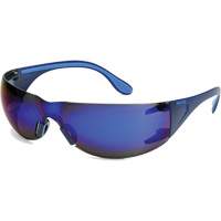 Adapt Lite Safety Glasses, Blue Mirror Lens, Anti-Fog/Anti-Scratch, ANSI Z87+/Meets/Exceeds CSA Z94.3 Quali-T-Solutions