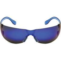Adapt Lite Safety Glasses, Blue Mirror Lens, Anti-Fog/Anti-Scratch, ANSI Z87+/Meets/Exceeds CSA Z94.3 Quali-T-Solutions