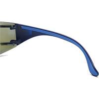 Adapt Lite Safety Glasses, Blue Mirror Lens, Anti-Fog/Anti-Scratch, ANSI Z87+/Meets/Exceeds CSA Z94.3 Quali-T-Solutions