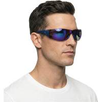 Adapt Lite Safety Glasses, Blue Mirror Lens, Anti-Fog/Anti-Scratch, ANSI Z87+/Meets/Exceeds CSA Z94.3 Quali-T-Solutions