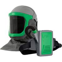 Z-Link Powered Air Respirator with Zytec FR Shoulder Cape, Facepiece Respirator/Welding Helmet Quali-T-Solutions