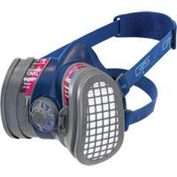 Respirateur Elipse &agrave; profil bas OV/P100 NIOSH avec filtres de rechange, &eacute;lastom&egrave;re/Thermoplastique, Petit/Moyen Quali-T-Solutions