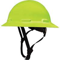 LIDGUARD&reg; Full Brim Hardhat with Chinstrap, Meets CSA Type 1, Ratchet Suspension, Vented Quali-T-Solutions