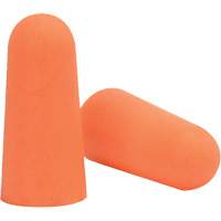Bouchons d'oreilles coniques jetables en mousse de PU orange SEALTEC33, Vrac - Boîte Quali-T-Solutions