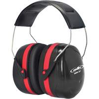 Cache-oreille SEALTEC de s&eacute;rie 500 avec bras doubles en acier inoxydable, Bandeau, 27 dB NRR dB Quali-T-Solutions