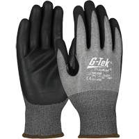 G-Tek&reg; Cut-Resistant Gloves with Touchscreen Capability, Size Small, 18 Gauge, Foam Nitrile Coated, PolyKor&reg; Shell, ASTM ANSI Level A4/EN 388 Level D Quali-T-Solutions