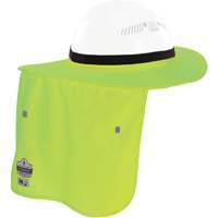 Chill-Its&reg; Lime Green FR Hard Hat Brim with Neck Shade Quali-T-Solutions