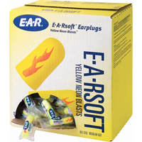 E-A-Rsoft Yellow Neon Blasts Earplugs, Bulk - Polybag Quali-T-Solutions