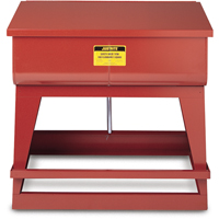 Bassins de rinçage en acier sur pied Quali-T-Solutions